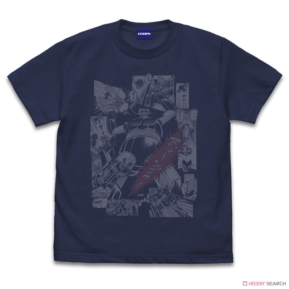 Cospa Mazinger Z (Original) Mazinger Z [Mazin Go!] T-Shirt Indigo XL (Anime Toy) 图片 2