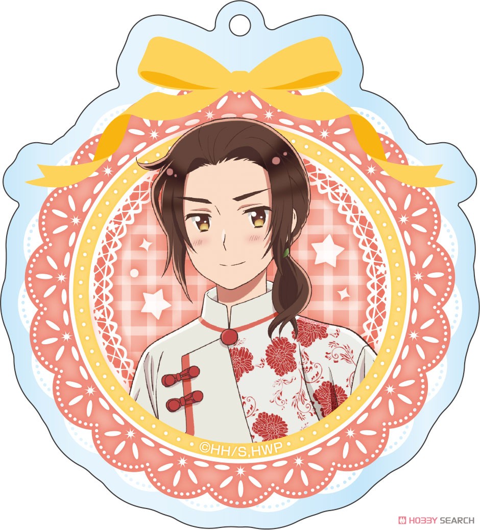 Medicos Entertainment Animation [Hetalia: World Stars] [Especially Illustrated] Acrylic Key Ring [Sweets Parade Ver.] (8) China Bild 2