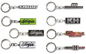 16 Directions Kawasaki Motor Cycle Emblem Metal Key Chain Collection (Set of 8) (Diecast Car) 圖片 1