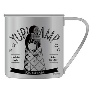 Cospa [Laid-Back Camp] Rin Shima Stainless Mug Cup Ver2.0 รูปภาพ 1