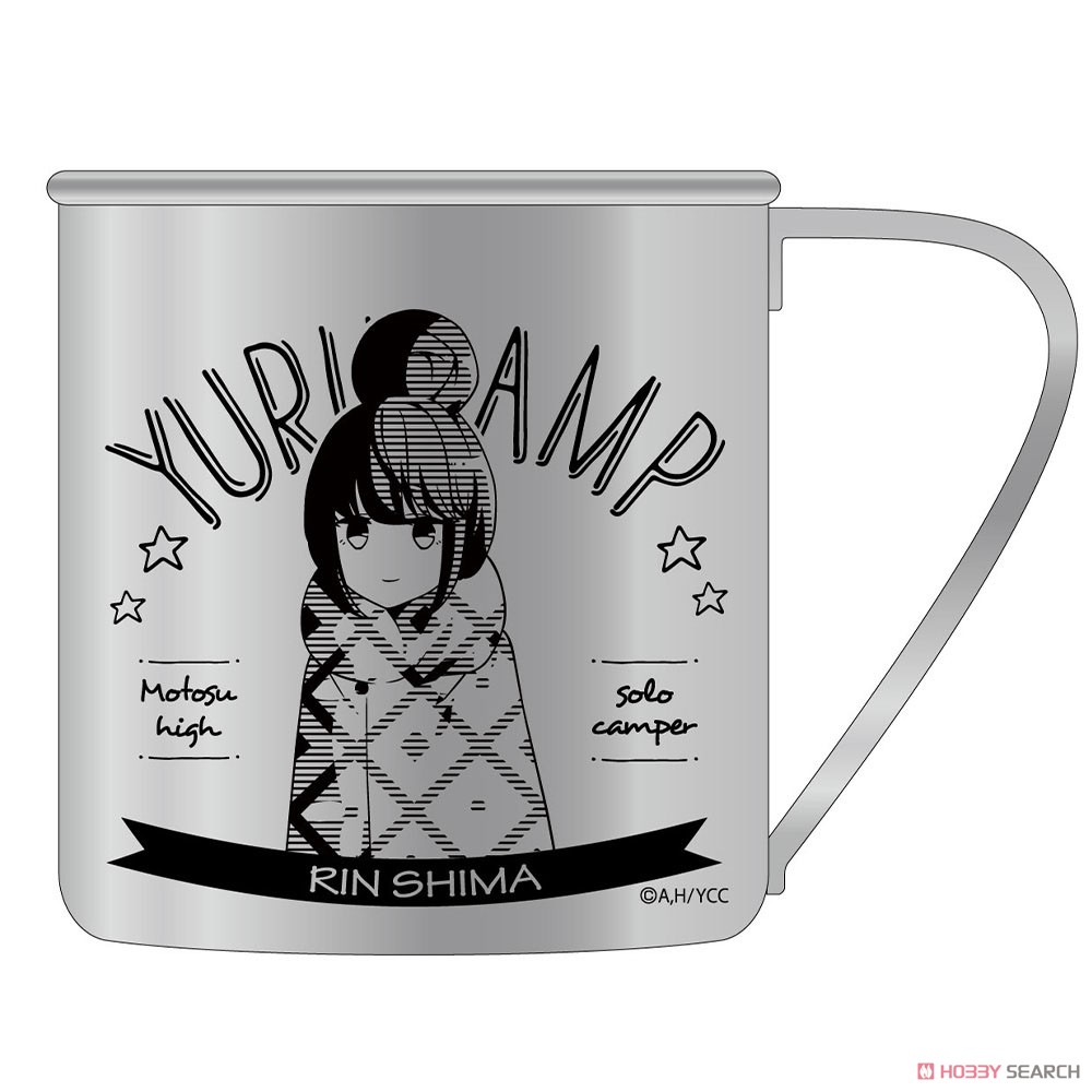 Cospa [Laid-Back Camp] Rin Shima Stainless Mug Cup Ver2.0 รูปภาพ 2