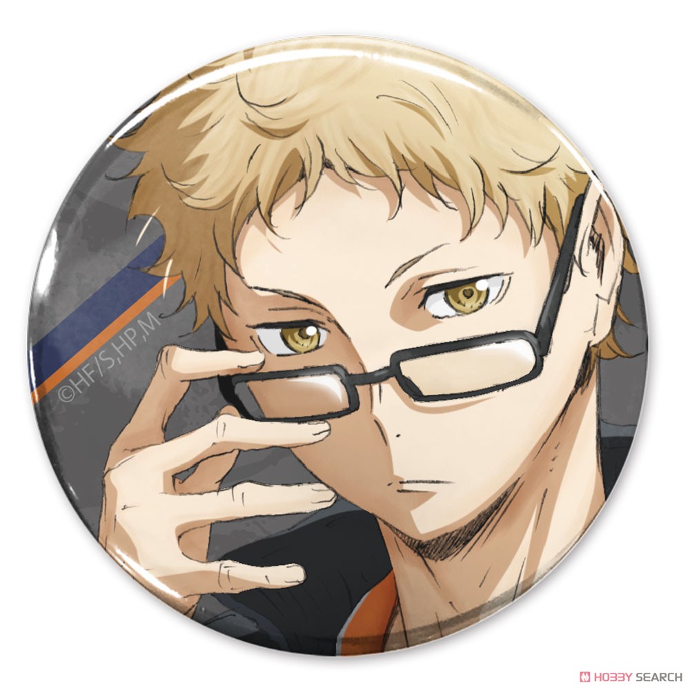 Cospa Haikyu!! Kei Tsukishima Can Badge Ver.1.0 (Anime Toy) 图片 2