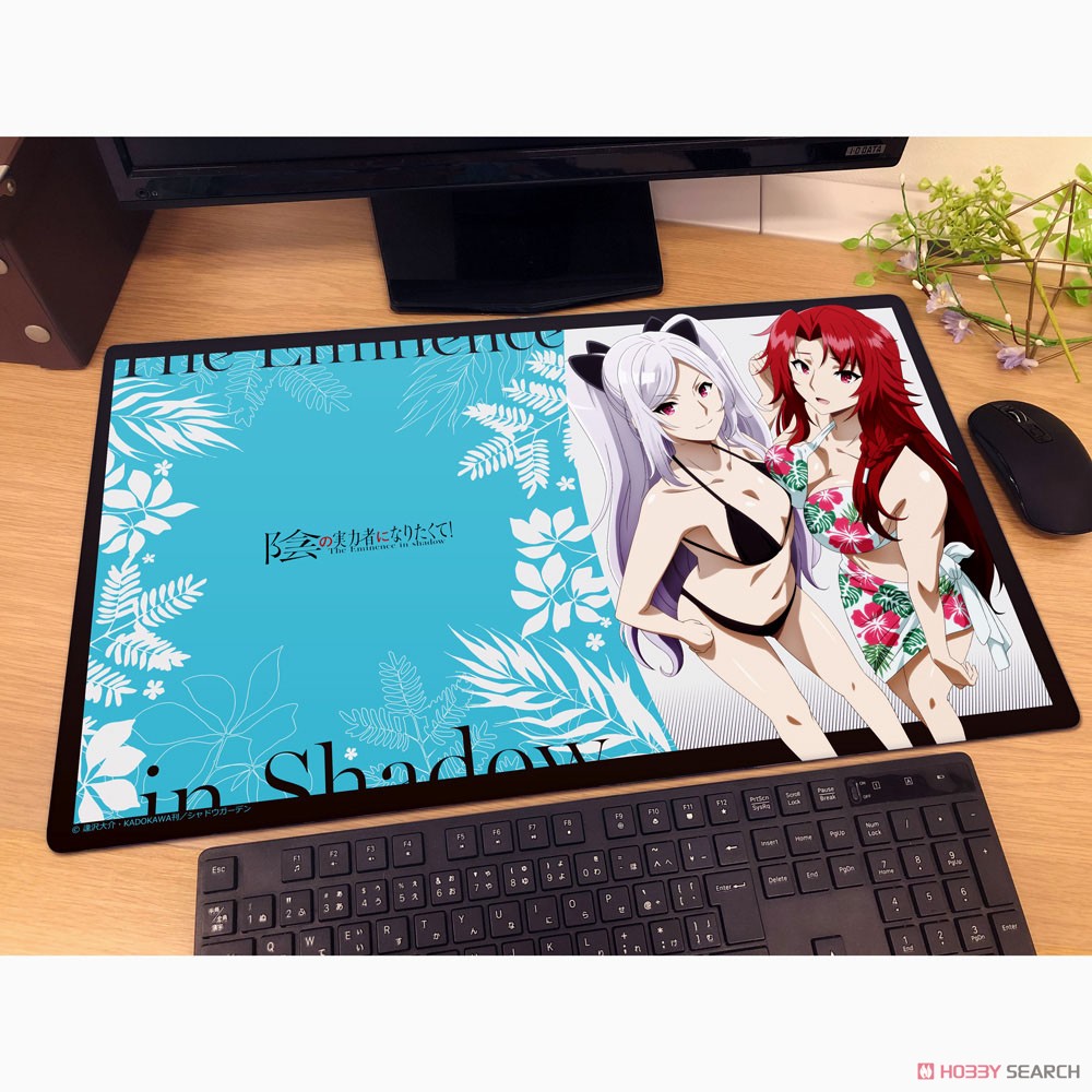 Curtain Damashii [The Eminence in Shadow] Rubber Mat (Alexia &amp; Iris) (Card Supplies) imagen 3