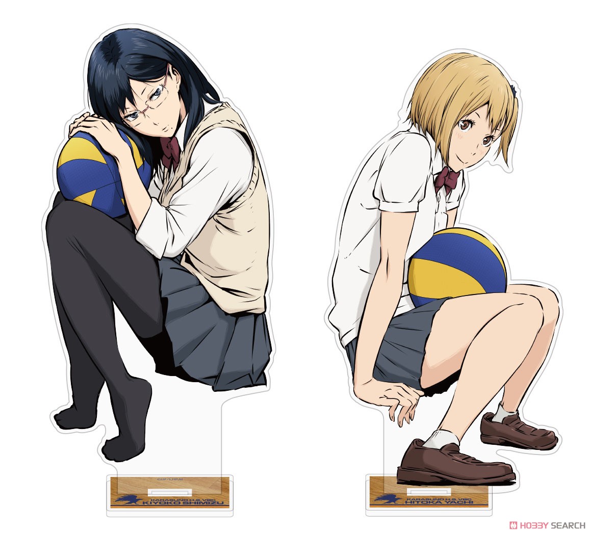 Cospa Haikyu!! Hitoka Yachi Acrylic Stand (Large) (Anime Toy) 图片 3