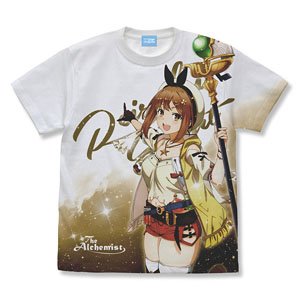 Cospa TV Animation [Atelier Ryza: Ever Darkness &amp; the Secret Hideout] Ryza Full Graphic T-Shirt White M รูปภาพ 1