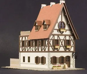 Plum Anitecture: 01 Rabbit House (Unassembled Kit) (Model Train) image 1