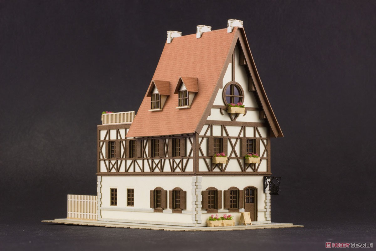 Plum Anitecture: 01 Rabbit House (Unassembled Kit) (Model Train) image 3