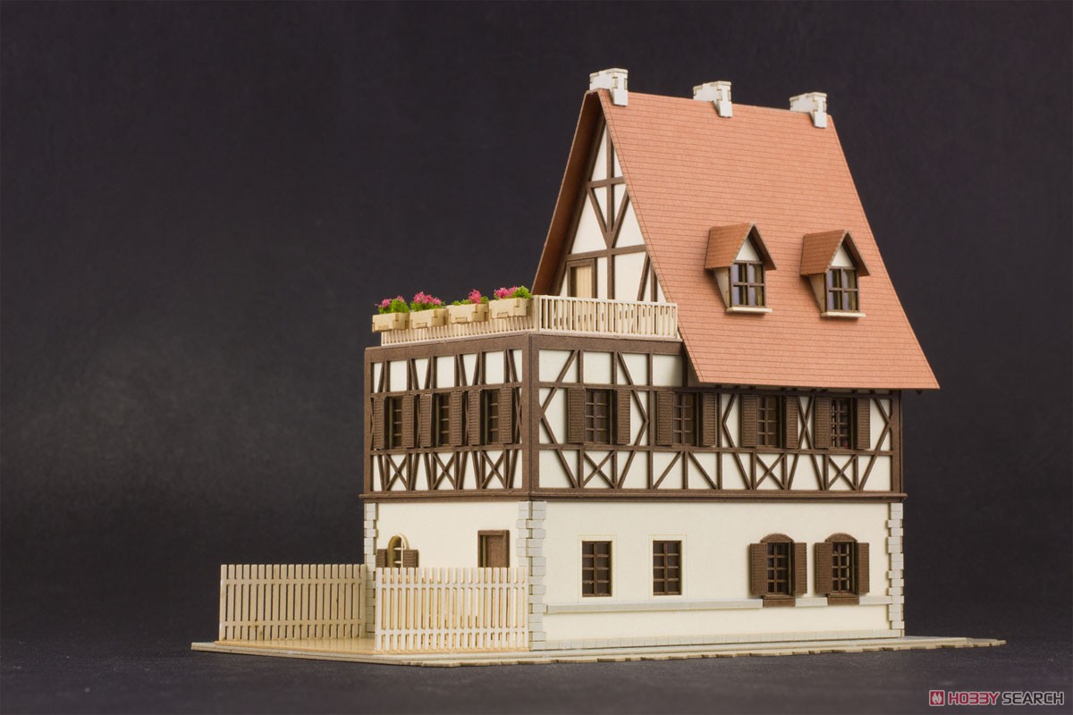 Plum Anitecture: 01 Rabbit House (Unassembled Kit) (Model Train) image 6