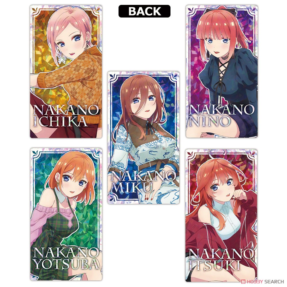 Azumaker [The Quintessential Quintuplets] Prism Visual Collection Vol.5 (Set of 5) (Anime Toy) image 4