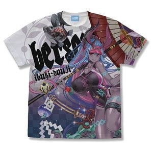 Cospa Fate/Grand Order Berserker/Ibuki Doji Full Graphic T-Shirt White XL รูปภาพ 1