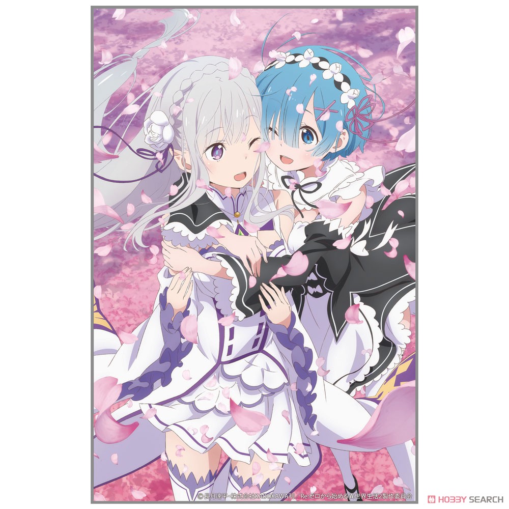 Cospa Re:Zero -Starting Life in Another World- Emilia &amp; Rem Acrylic Art Stand (Anime Toy) รูปภาพ 3