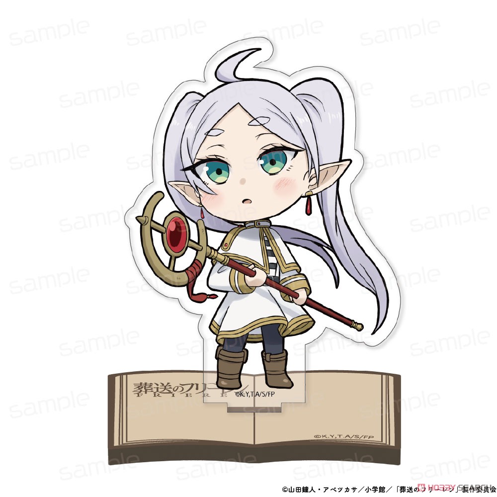 Grant Design Frieren: Beyond Journey`s End Acrylic Stand [Frieren (Battle)] (Anime Toy) image 2