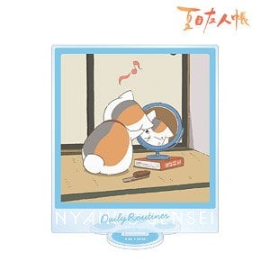 arma bianca Natsume`s Book of Friends [Especially Illustrated] 10AM Nyanko-sensei Nyanko-sensei`s Daily Routionaly Ver. Big Acrylic Stand (Anime Toy) รูปภาพ 1