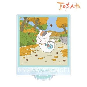 arma bianca Natsume`s Book of Friends [Especially Illustrated] 11AM Nyanko-sensei Nyanko-sensei`s Daily Routionaly Ver. Big Acrylic Stand (Anime Toy) รูปภาพ 1
