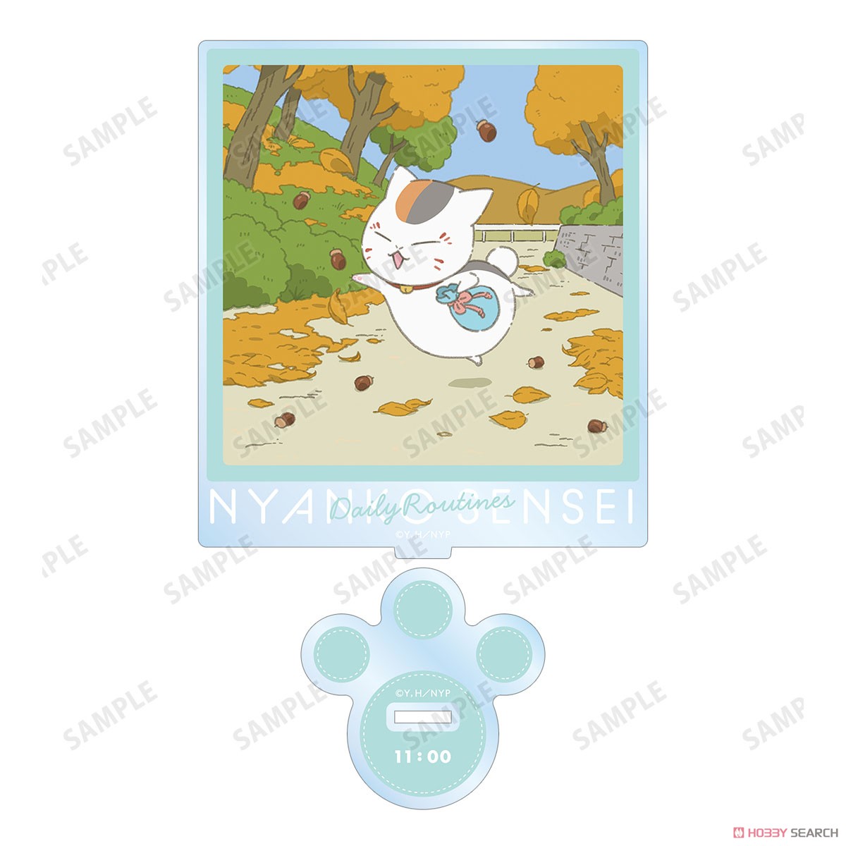 arma bianca Natsume`s Book of Friends [Especially Illustrated] 11AM Nyanko-sensei Nyanko-sensei`s Daily Routionaly Ver. Big Acrylic Stand (Anime Toy) รูปภาพ 3