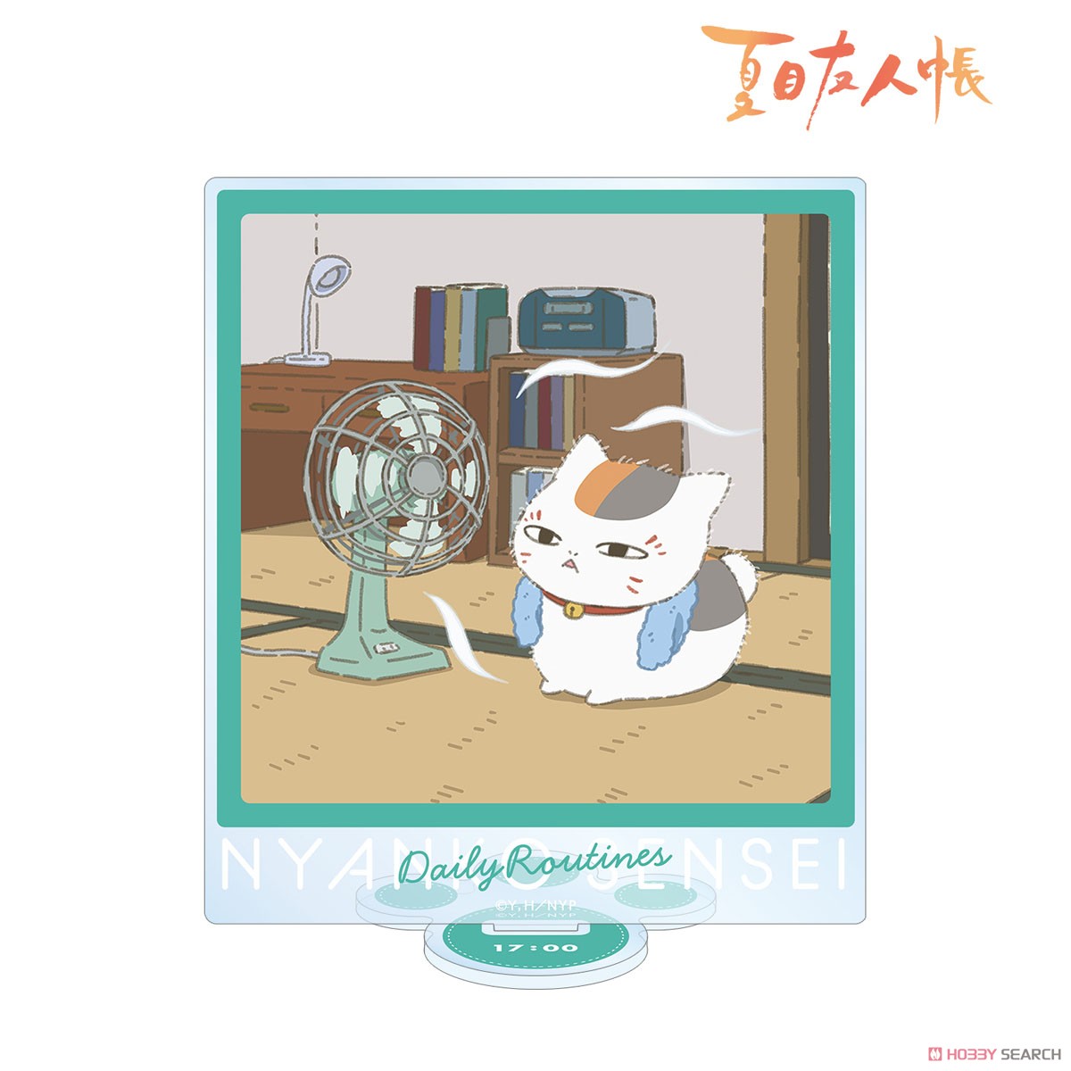 arma bianca Natsume`s Book of Friends [Especially Illustrated] 5PM Nyanko-sensei Nyanko-sensei`s Daily Routionaly Ver. Big Acrylic Stand รูปภาพ 2