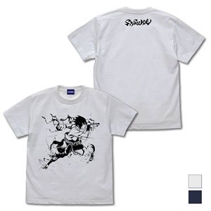 Cospa Naruto: Shippuden Sasuke T-Shirt Sumi Illust Ver. White L (Anime Toy)