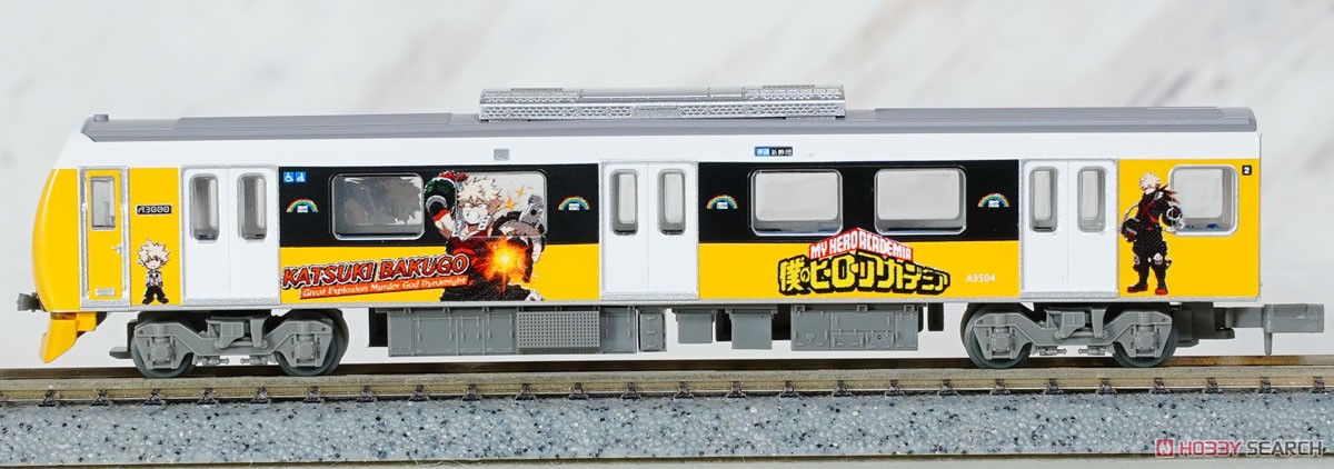 Tomytec The Railway Collection My Hero Academia / Shizuoka Railway Katsuki Bakugo (A3504) (Model Train) รูปภาพ 2