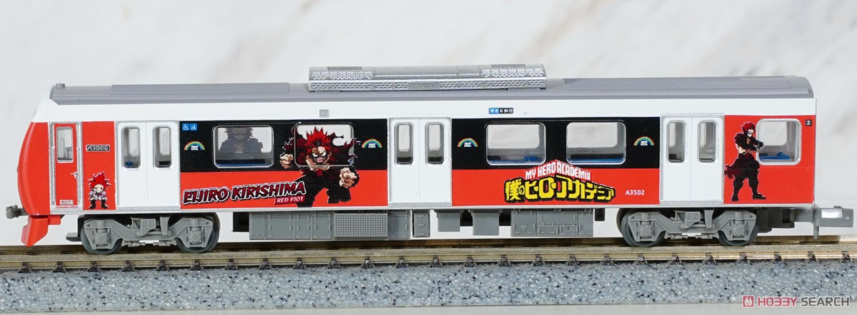 Tomytec The Railway Collection My Hero Academia / Shizuoka Railway Eijiro Kirishima (A3502) (Model Train) Bild 2