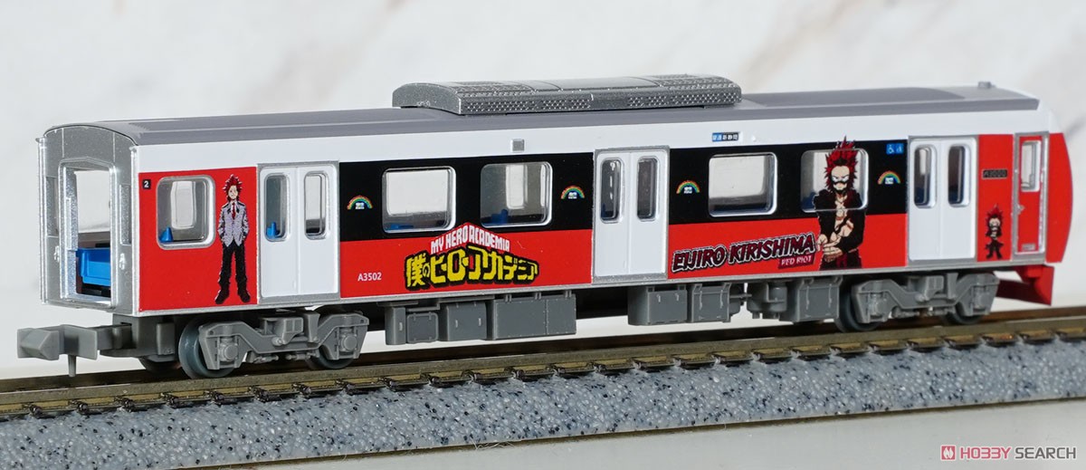 Tomytec The Railway Collection My Hero Academia / Shizuoka Railway Eijiro Kirishima (A3502) (Model Train) Bild 4