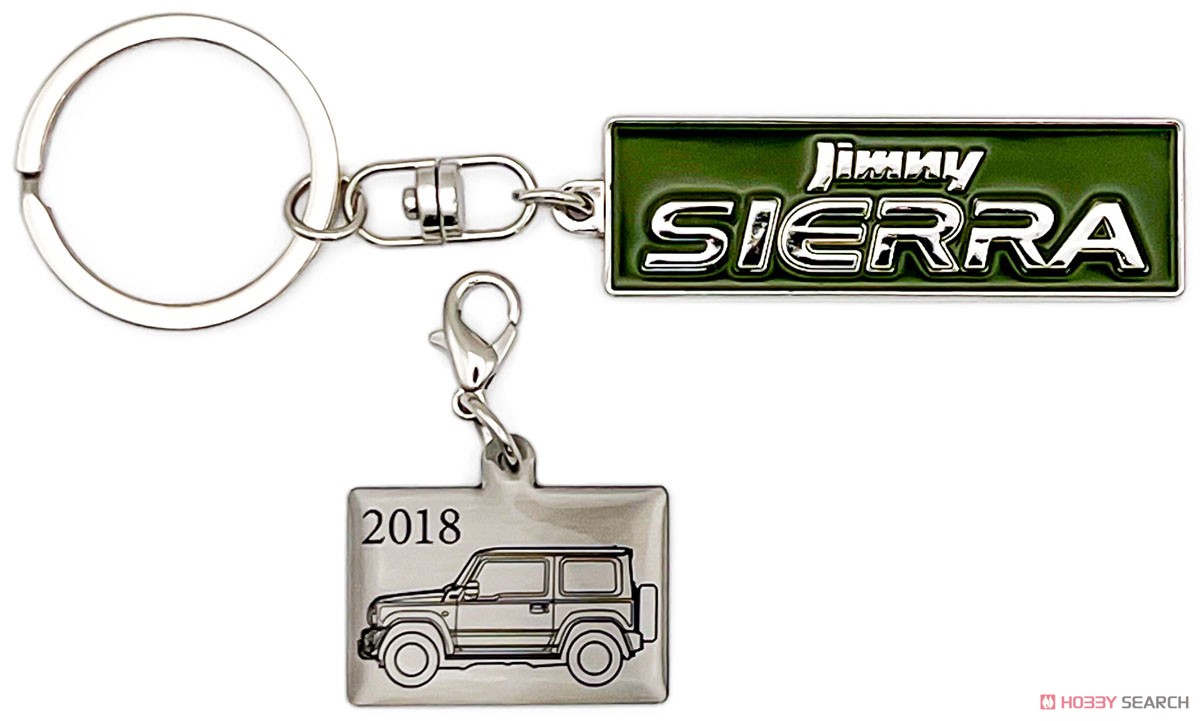 16 Directions SUZUKI Jimny Sierra (JB74) Emblem Metal Key Chain (Diecast Car) 圖片 2