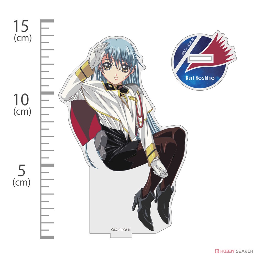 Cospa Martian Successor Nadesico: The Motion Picture - Prince of Darkness Ruri Hoshino Acrylic Stand (Anime Toy) รูปภาพ 3