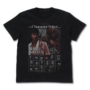 Cospa Siren character select T-Shirt Black XL รูปภาพ 1