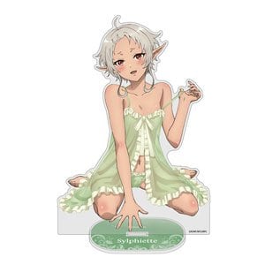 Cospa Mushoku Tensei II: Jobless Reincarnation [Especially Illustrated] Sylphiette Acrylic Stand (Large) Baby Dhole Ver. (Anime Toy) Bild 1