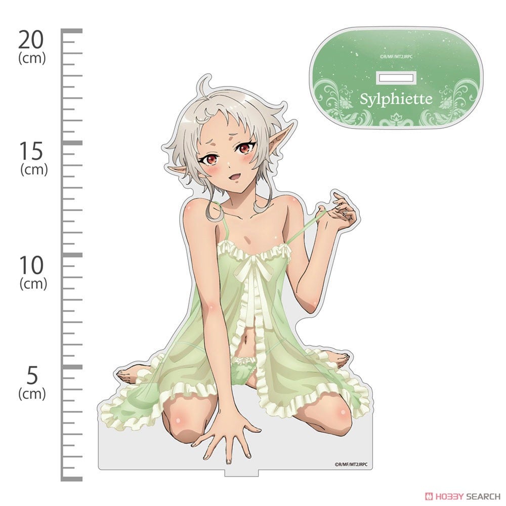 Cospa Mushoku Tensei II: Jobless Reincarnation [Especially Illustrated] Sylphiette Acrylic Stand (Large) Baby Dhole Ver. (Anime Toy) Bild 3