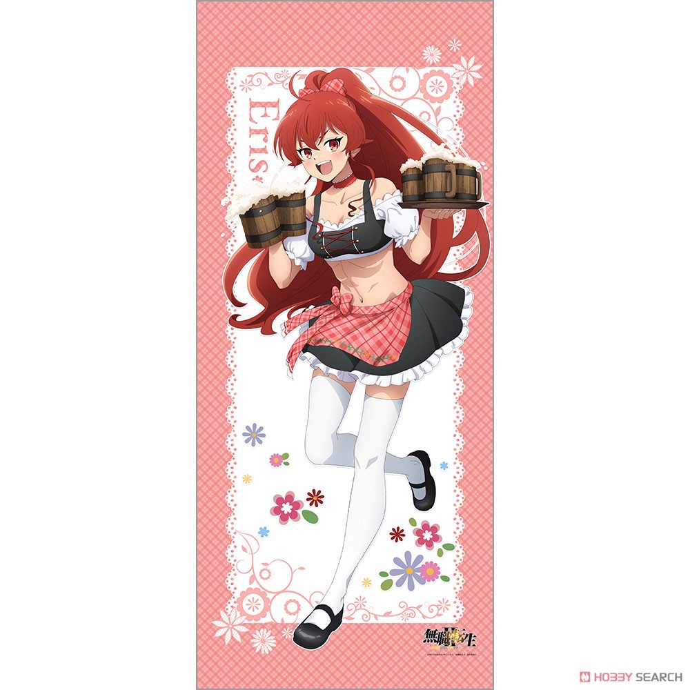 Curtain Damashii Mushoku Tensei II: Jobless Reincarnation [Especially Illustrated] Extra Large Tapestry (Eris / Dirndl) (Anime Toy) image 2