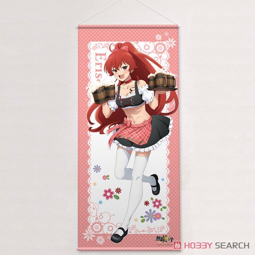 Curtain Damashii Mushoku Tensei II: Jobless Reincarnation [Especially Illustrated] Extra Large Tapestry (Eris / Dirndl) (Anime Toy) image 3