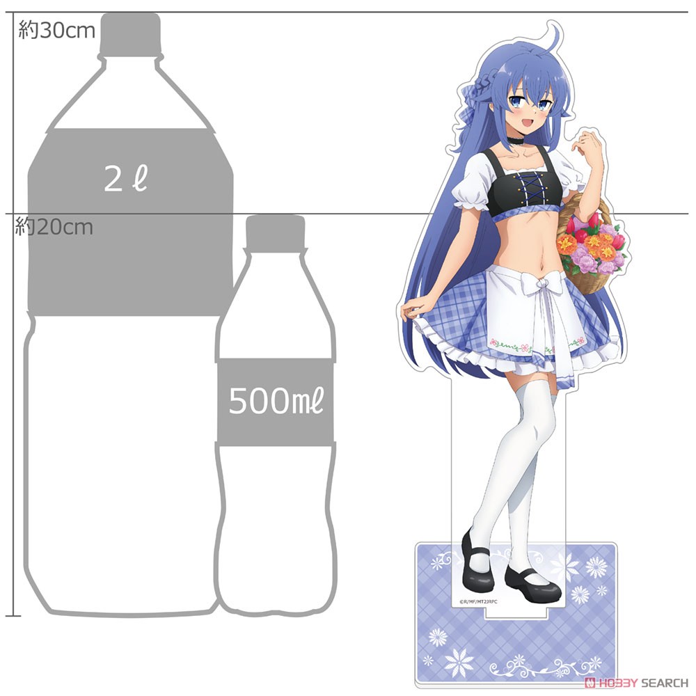 Curtain Damashii Mushoku Tensei II: Jobless Reincarnation [Especially Illustrated] Extra Large Acrylic Stand (Roxy / Dirndl) (Anime Toy) image 3