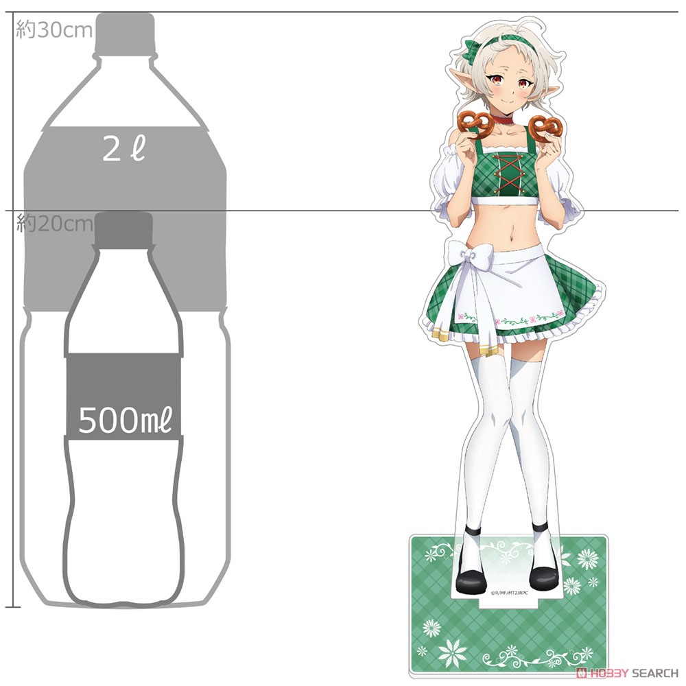 Curtain Damashii Mushoku Tensei II: Jobless Reincarnation [Especially Illustrated] Extra Large Acrylic Stand (Sylphiette / Dirndl) (Anime Toy) image 3