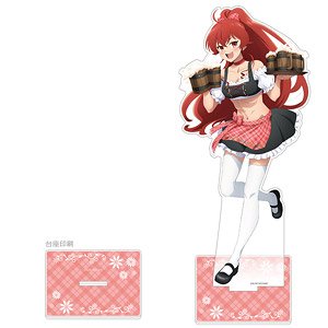 Curtain Damashii Mushoku Tensei II: Jobless Reincarnation [Especially Illustrated] Extra Large Acrylic Stand (Eris / Dirndl) (Anime Toy)