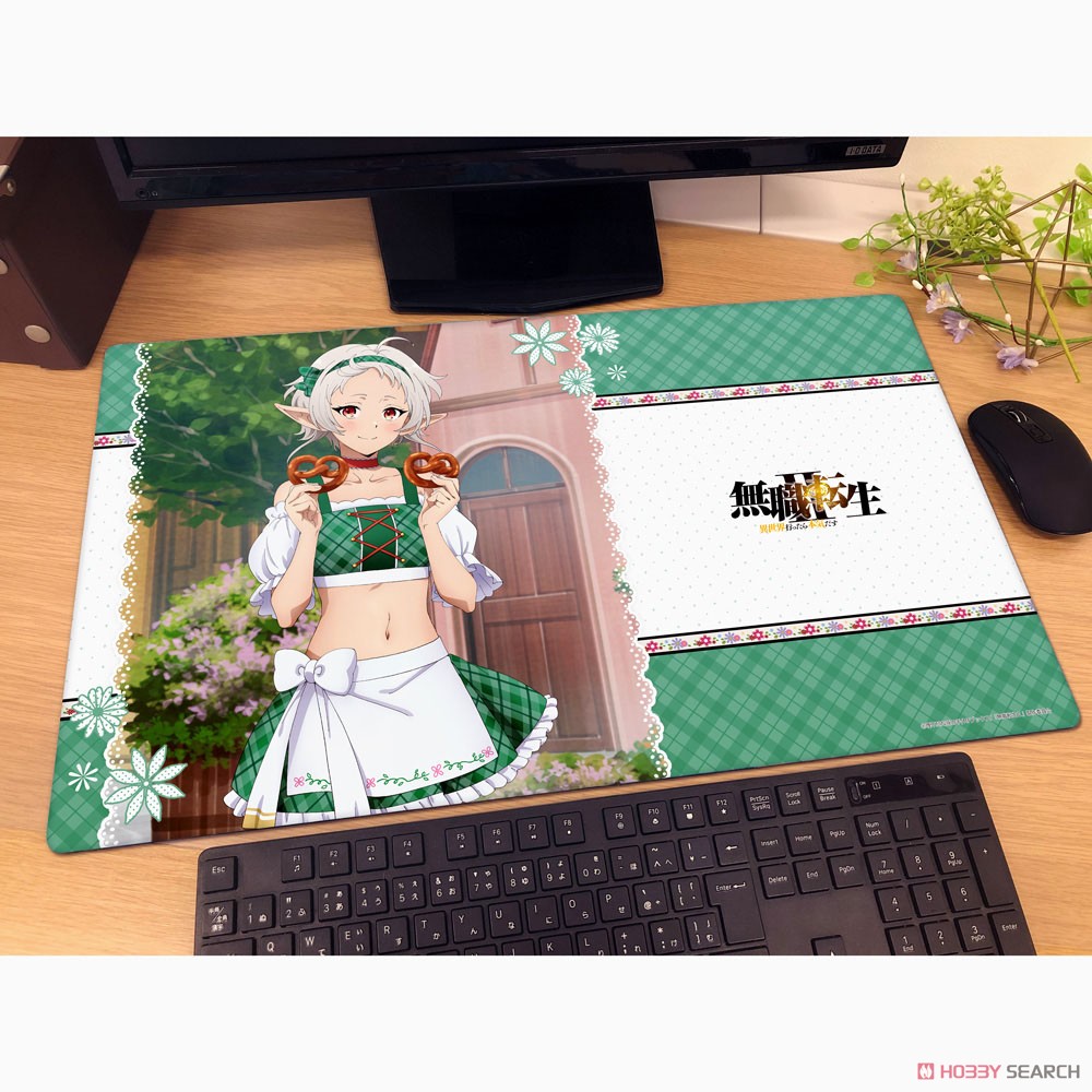 Curtain Damashii Mushoku Tensei II: Jobless Reincarnation [Especially Illustrated] Rubber Mat (Sylphiette / Dirndl) (Card Supplies) image 3