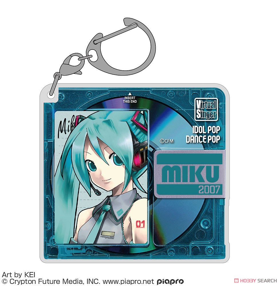 Cospa Hatsune Miku Hatsune Miku Acrylic Multi Key Ring (Anime Toy) gambar 2