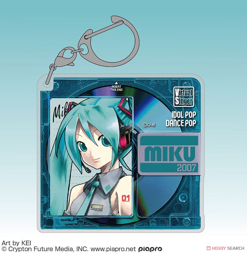 Cospa Hatsune Miku Hatsune Miku Acrylic Multi Key Ring (Anime Toy) gambar 3