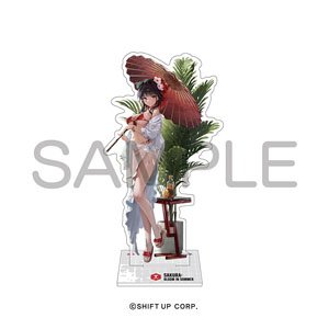 Algernon Product Goddess of Victory: Nikke Acrylic Stand Sakura: Bloom in Summer (Anime Toy)