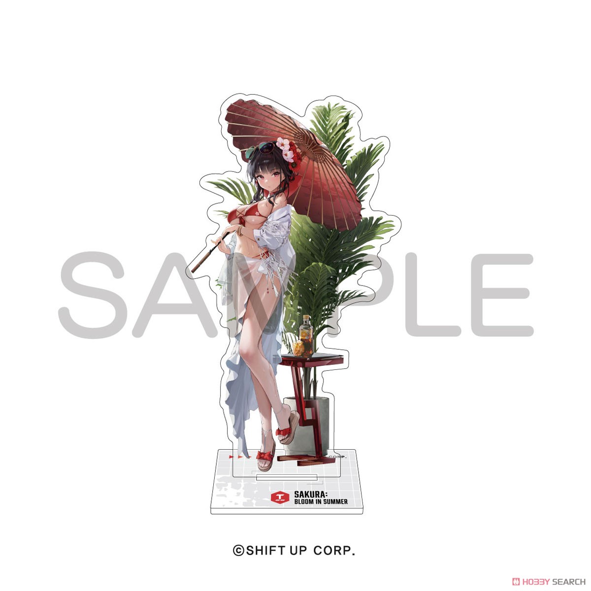 Algernon Product Goddess of Victory: Nikke Acrylic Stand Sakura: Bloom in Summer (Anime Toy) Bild 2