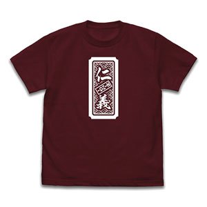 Cospa Girls Band Cry Nina Iseri [Jingi] T-Shirt Burgundy L (Anime Toy)