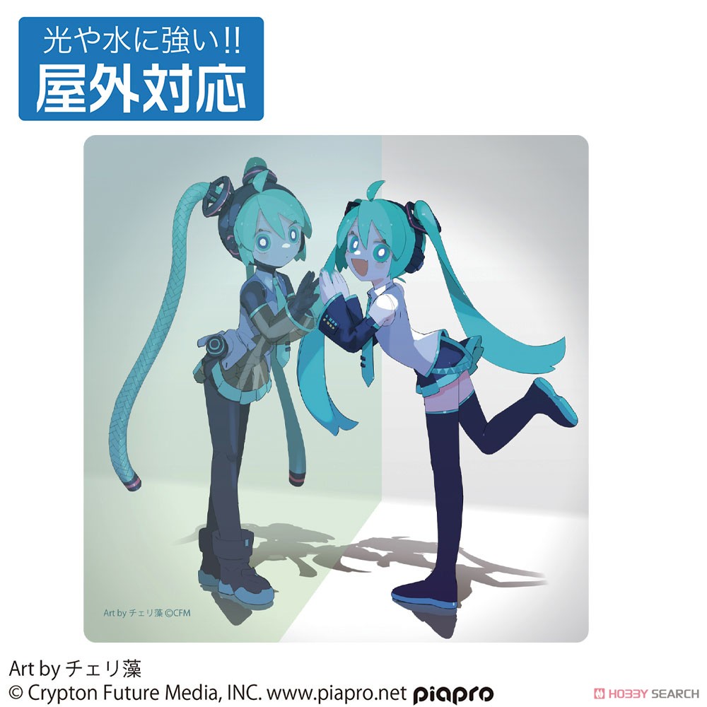 Cospa 初音未來 戶外支援貼紙 Chelicot Ver. 圖片 2