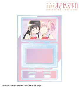 arma bianca Puella Magi Madoka Magica Part 1: Beginnings/Part 2: Eternal Witch Madoka Kaname & Homura Akemi Ani-Art Aqua Label Vol.2 Big Acrylic Stand w/Parts (Anime Toy)