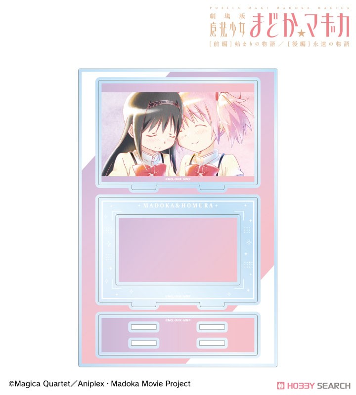 arma bianca 魔法少女小圓 [前篇] 起始的物語/[後篇] 永遠的物語 鹿目圓 & 曉美焰 Ani-Art Aqua Label Vol.2 大型壓克力立牌附零件 (動漫玩具) 圖片 2