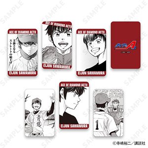 D-techno Ace of Diamond act II Trading Hard Card B (Set of 6) (Anime Toy)