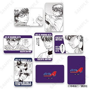 D-techno Ace of Diamond act-II Trading Hard Card C (Set of 6) (Anime Toy)