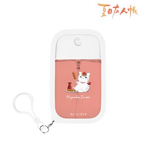 arma bianca Natsume`s Book of Friends [Especially Illustrated] Nyanko-sensei Leaf-peeping Ver. Spray Bottle w/Silicone Cover รูปภาพ 1