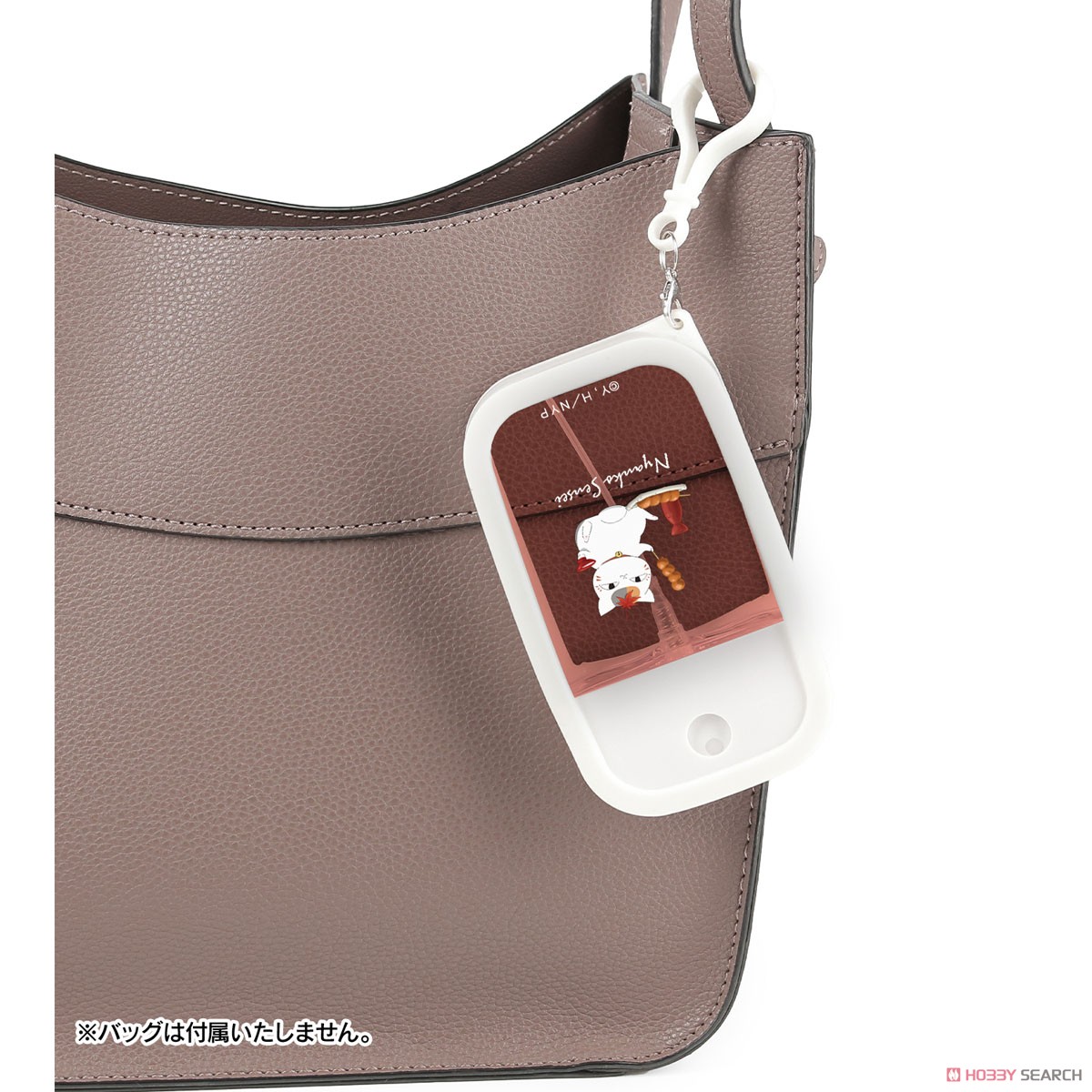 arma bianca Natsume`s Book of Friends [Especially Illustrated] Nyanko-sensei Leaf-peeping Ver. Spray Bottle w/Silicone Cover รูปภาพ 5