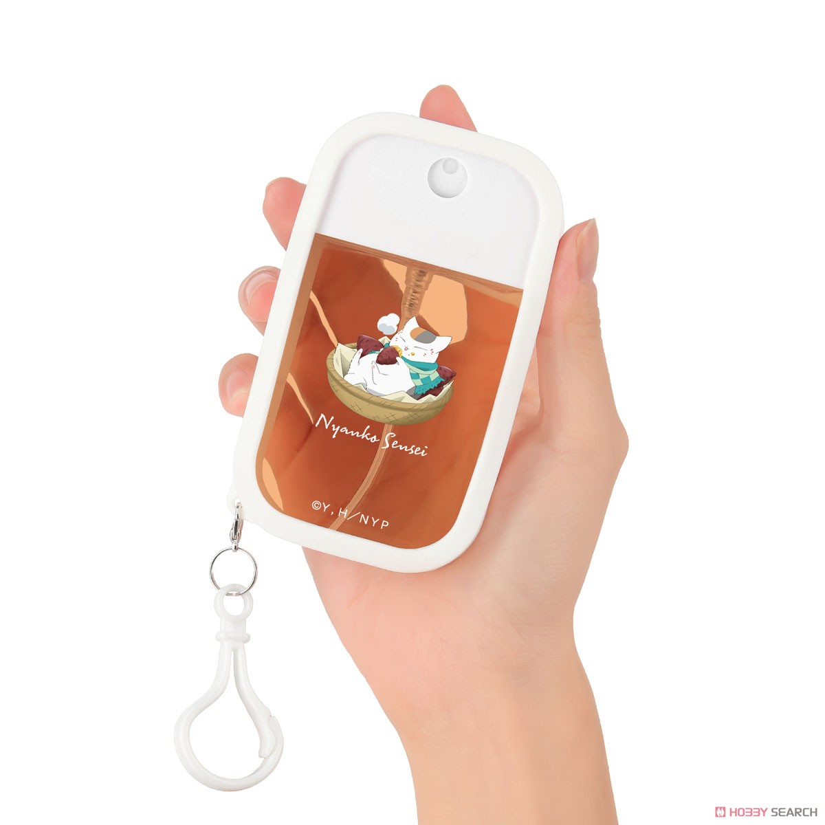 arma bianca Natsume`s Book of Friends [Especially Illustrated] Nyanko-sensei Roasted Sweet Ver. Spray Bottle w/Silicone Cover Bild 4