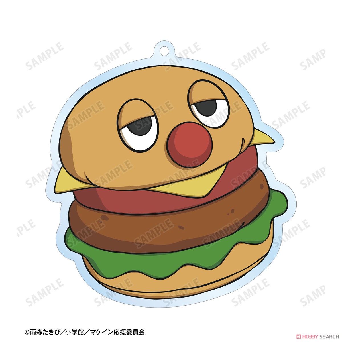 arma bianca Makeine: Too Many Losing Heroines! Anna Yanami Hamburger Motif Big Acrylic Key Ring (Anime Toy) Bild 3
