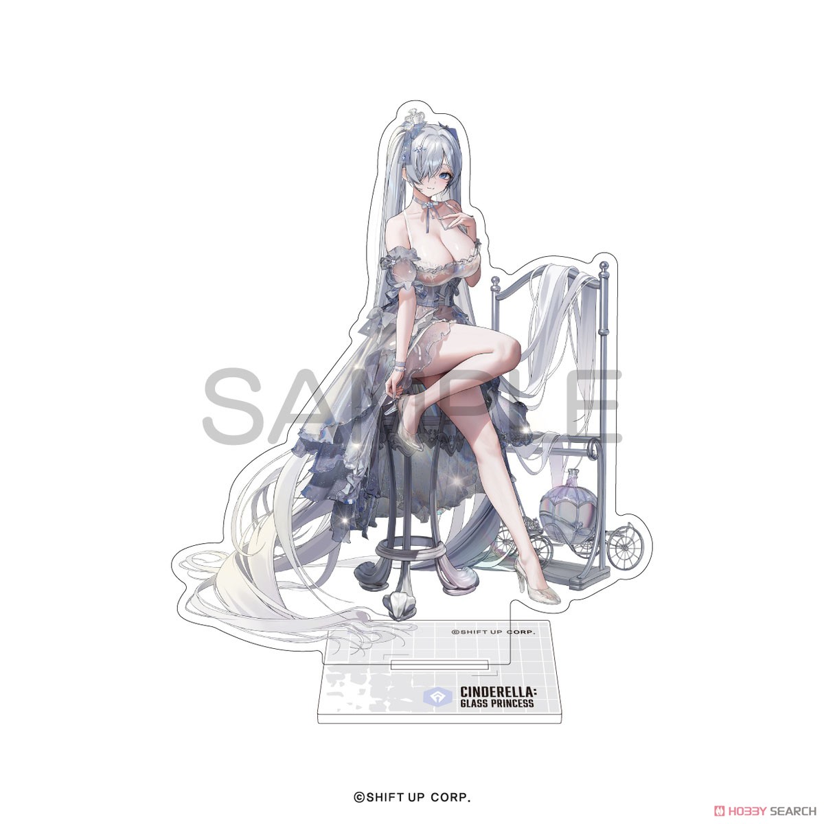 Algernon Product Goddess of Victory: Nikke Acrylic Stand Cinderella: Glass Princess รูปภาพ 2